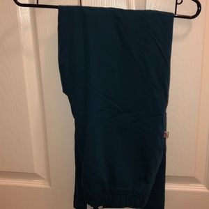 Teal/green urbane ultimate scrub pants
